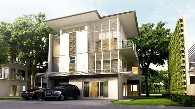 A majestic three-storey villa at The Effingham